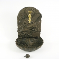 Liatinové umývadlo retro - liatina 25x30x47cm