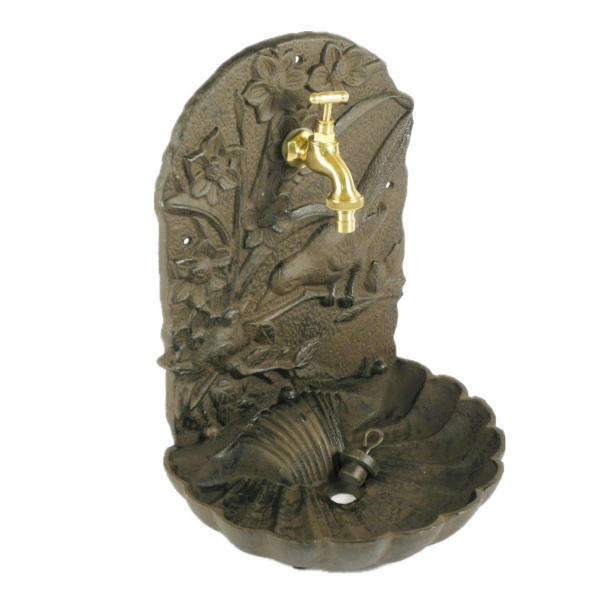 Liatinové umývadlo retro - liatina 25x30x47cm