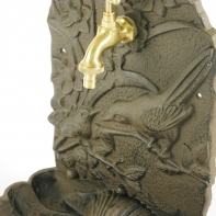 Liatinové umývadlo retro - liatina 25x30x47cm