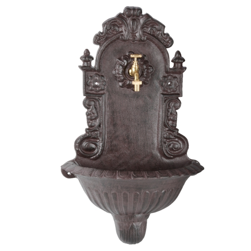 Liatinové záhradné umývadlo