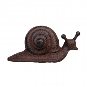 Liatinové zvieratko na záhradu - šnek 11,7x5,4x11cm