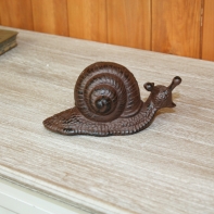 Liatinové zvieratko na záhradu - šnek 11,7x5,4x11cm