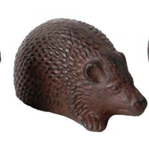 Liatinový ježko - dekorácie na záhradu 11,7x5,4x11cm