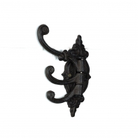 Liatinový vešiak 3 háčiky 15,5cm