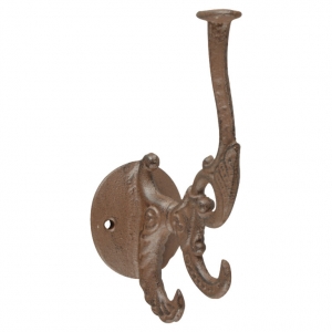 Liatinový vešiak háčik 12x16cm