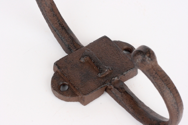 Liatinový vešiak háčik s číslom 1 16cm