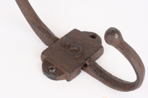 Liatinový vešiak háčik s číslom 1 16cm