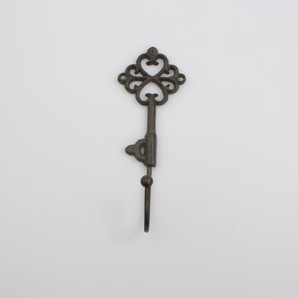 Liatinový vešiak kľúč