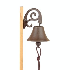 Liatinový záhradný zvonček 15 cm