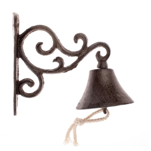 Litinový zvonek 15,5 × 13,5 × 8cm