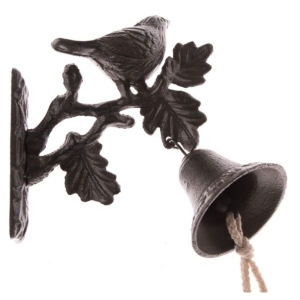 Liatinový zvonček 15,5×22×9cm - vyradené