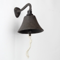 Liatinový zvonček nástenný 17,5 × 16 × 12,5 cm