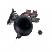 Liatinový zvonček Vitajte 22cm