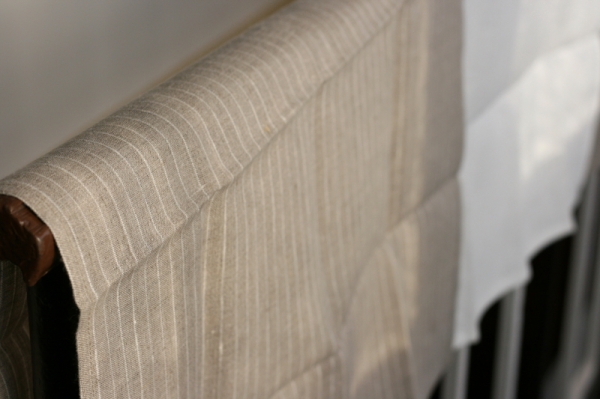 Ľanové kuchynské utierky hnedé 3ks 50x70cm