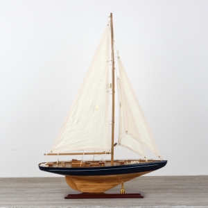 Loď plachetnica 42x8x54cm