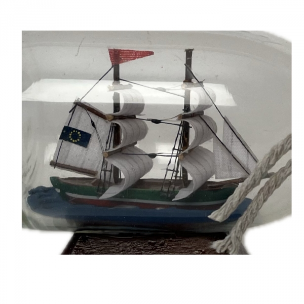 Loď vo fľaši 11,5 x 6,5 cm