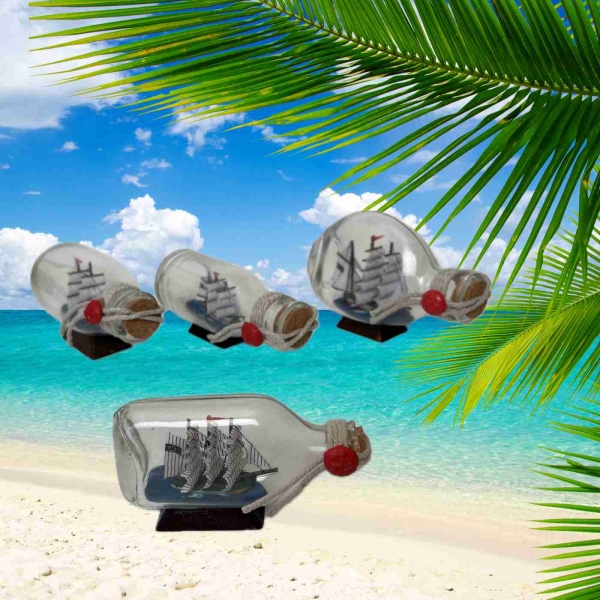 Loď vo fľaši 11,5 x 6,5 cm