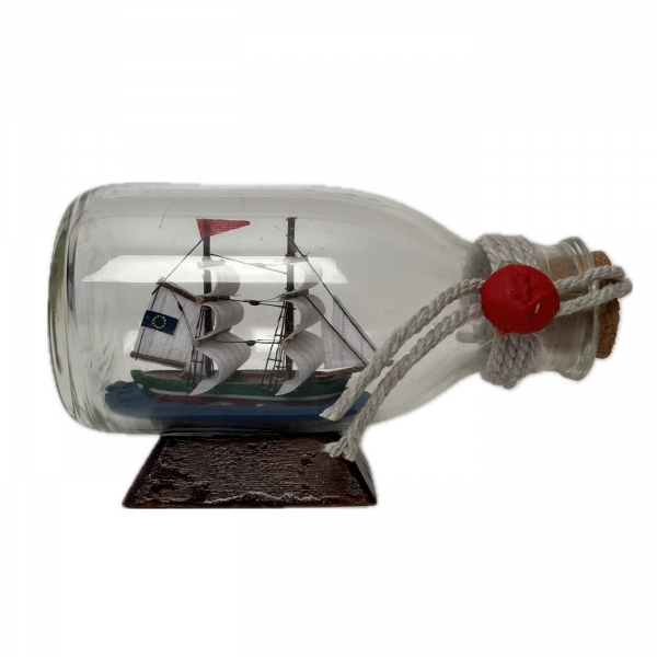 Loď vo fľaši 11,5 x 6,5 cm