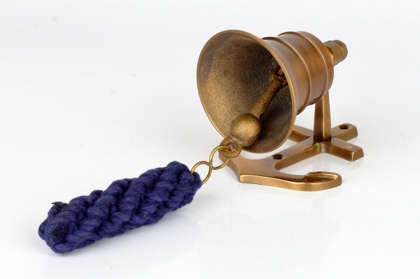 Lodný zvon nástenný kotva9,5x8cm