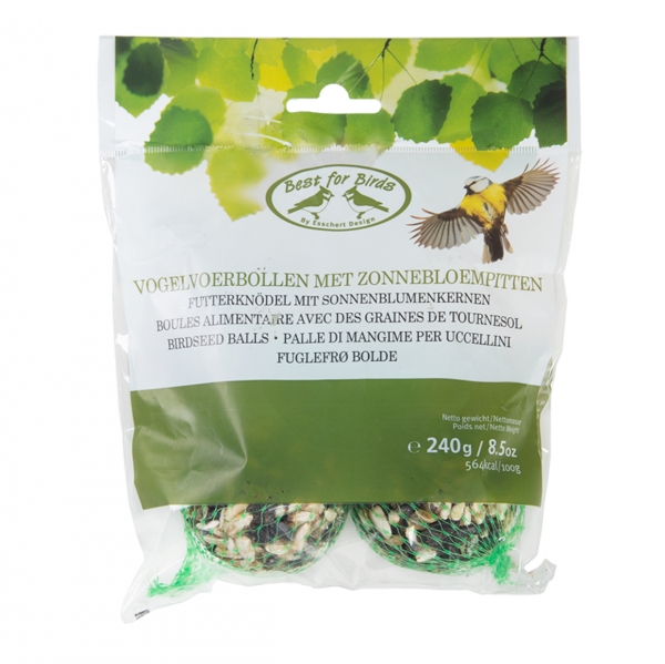 Lojové gule pre vtáčiky závesná 4ks v balení