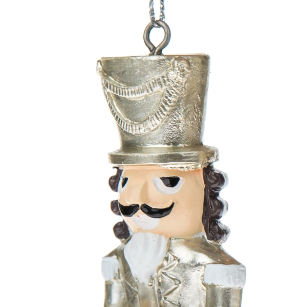 Luskáčik figúrka s bubienkom zlatá 10x3,5cm