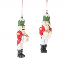 Luskáčik figúrka s darčekom sada 2ks