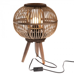 Lucerna bambusová 30cm priemer