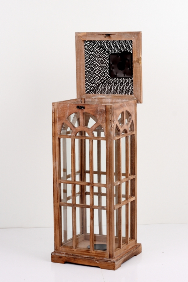 Lucerna drevená 70cm