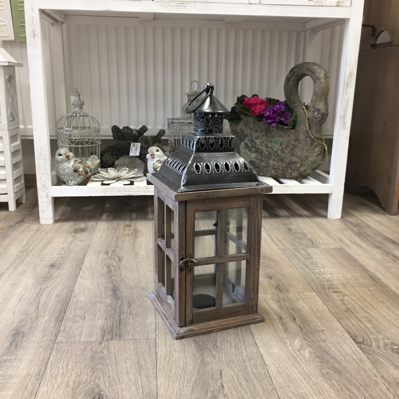 Lucerna drevená malá 42cm