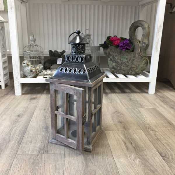 Lucerna drevená malá 42cm