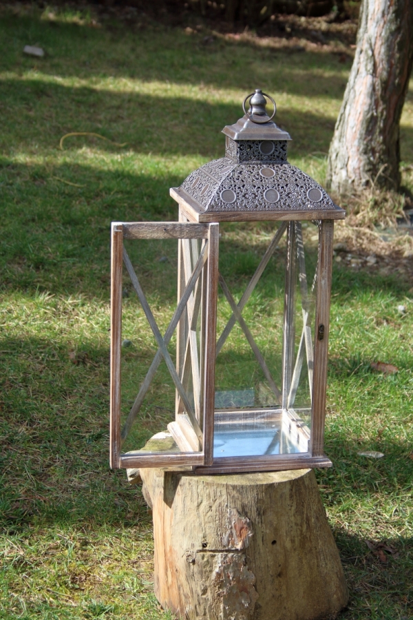 Lucerna drevená XL 61cm