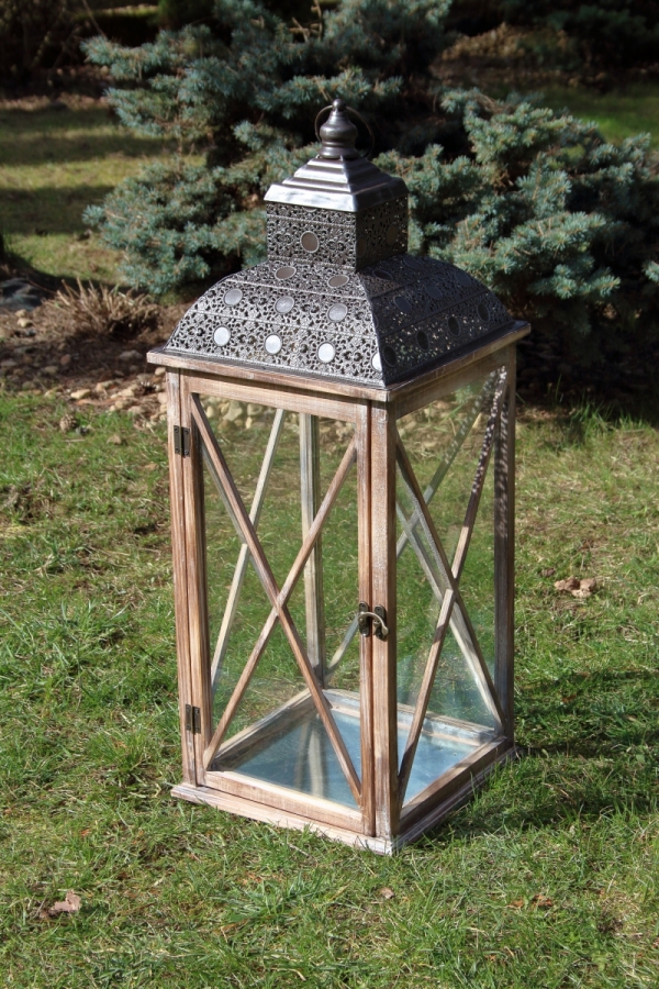 Lucerna drevená XXL 83cm