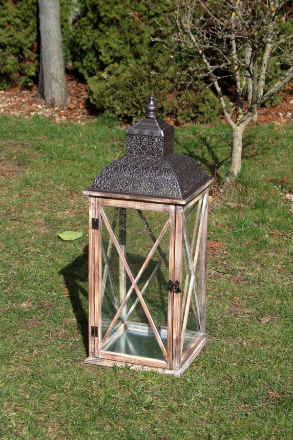 Lucerna drevená XXL 83cm