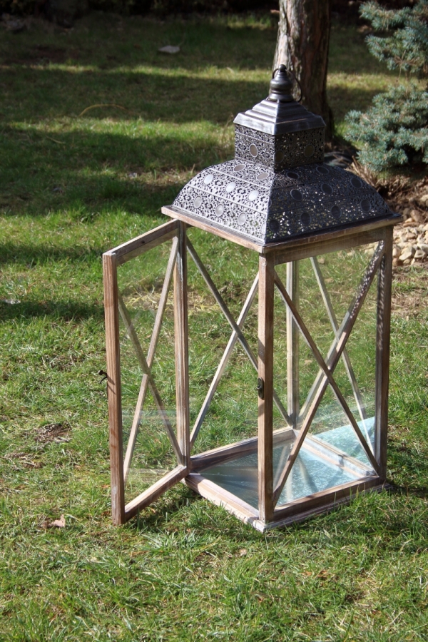 Lucerna drevená XXL 83cm