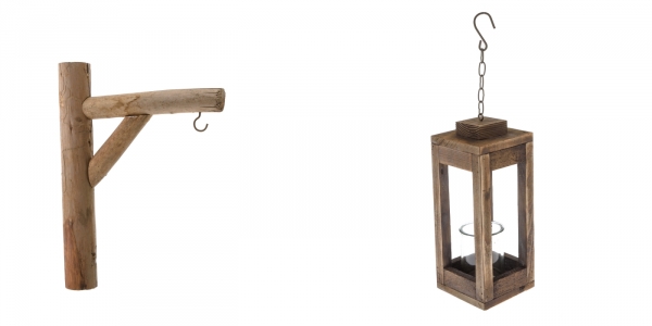 Lampáš na sviečku EKO Natur