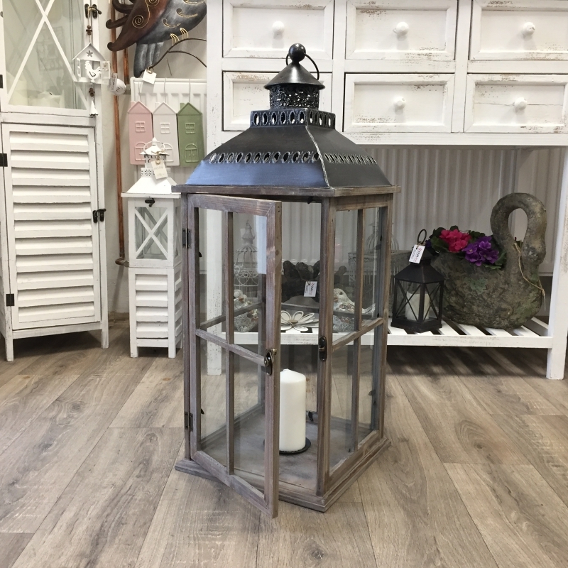 Lucerna na sviečku veľká 76cm