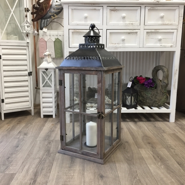 Lucerna na sviečku veľká 76cm