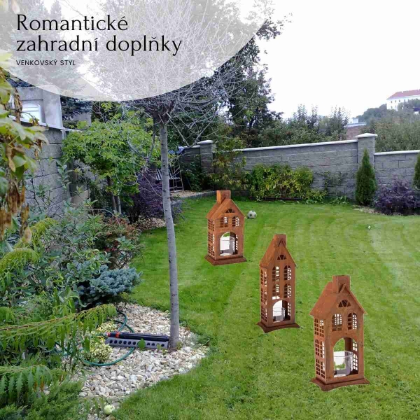 Lampáš na terasu 25cm