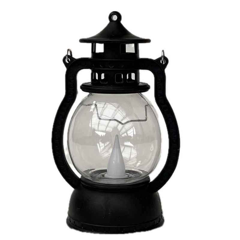 Lampáš s LED sviečkou - tichý plamienok spomienok 12cm