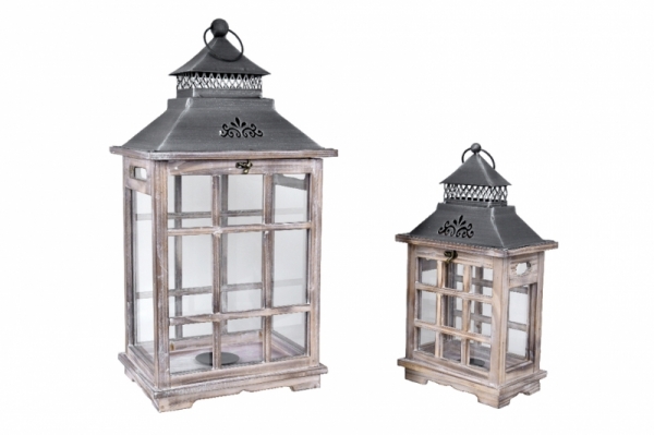 Lucerna s mriežkou 43cm