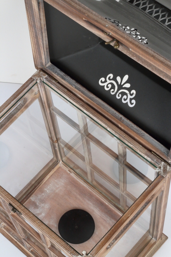 Lucerna s mriežkou 63cm