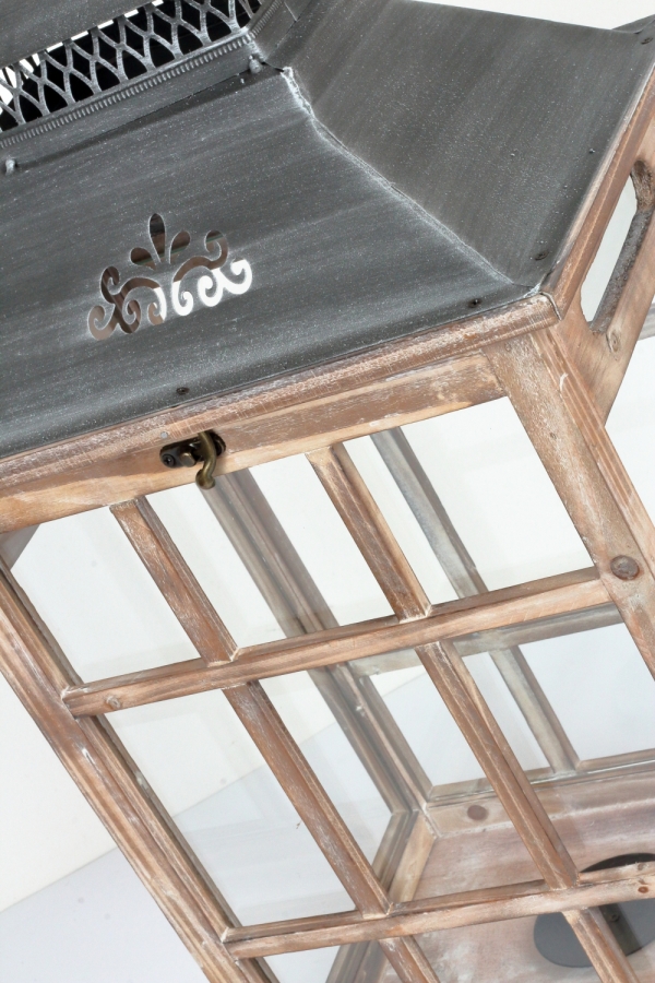 Lucerna s mriežkou 63cm