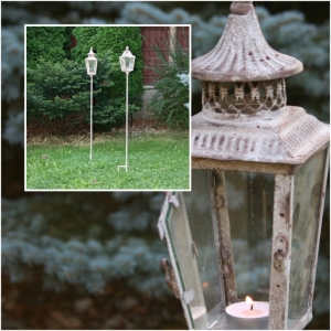 Lucerna sa zápichom do trávnika 128cm