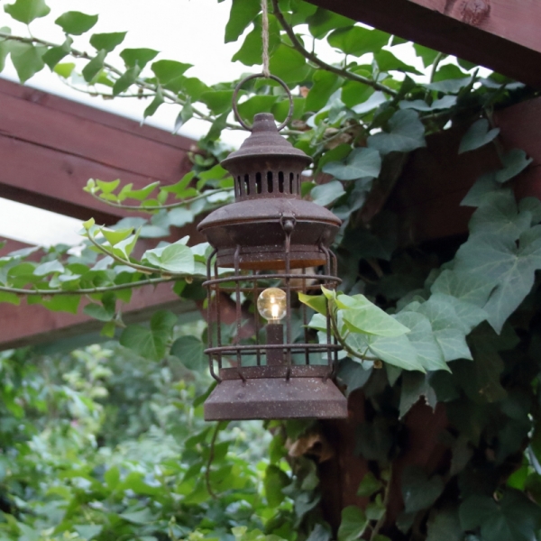 Lucerna sa žiarovkou 13,5x28,5x13,5cm