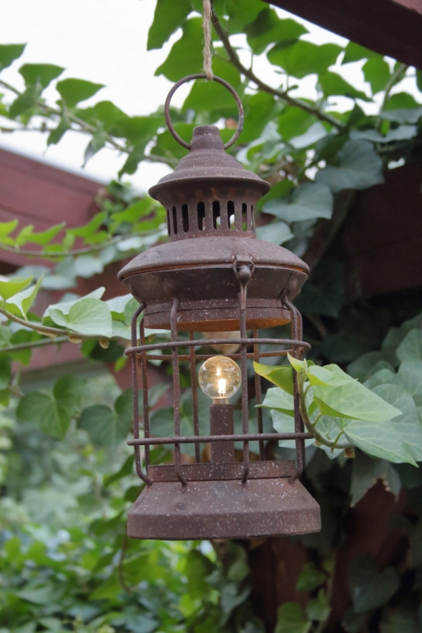 Lucerna sa žiarovkou 13,5x28,5x13,5cm