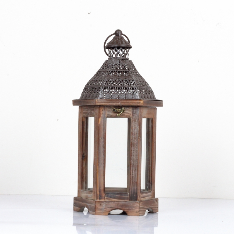 Lucerna šesťhranná 43cm 