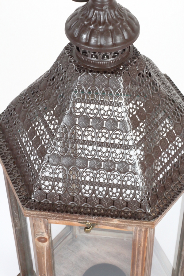 Lucerna šesťhranná 64cm