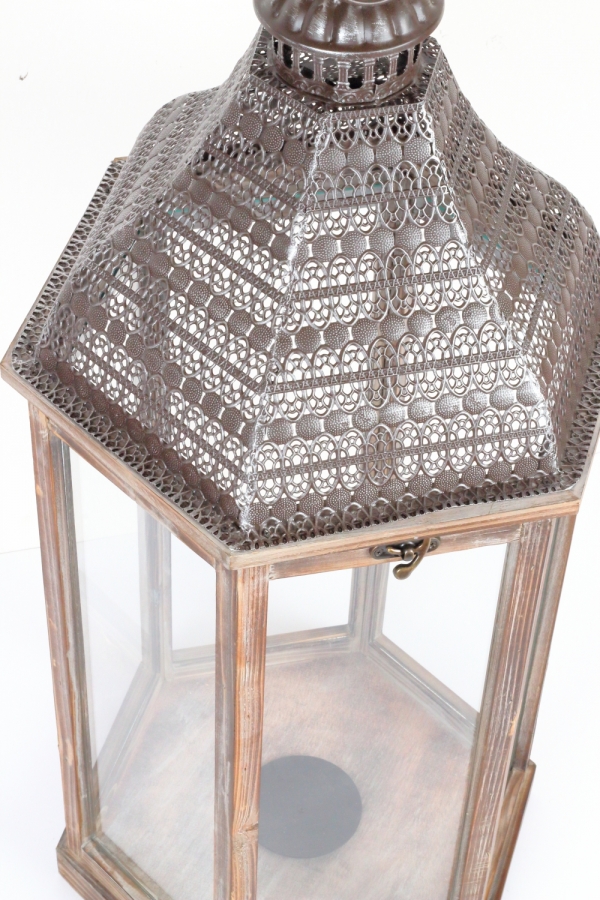 Lucerna šesťhranná 87cm 