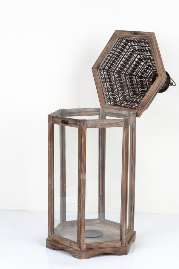 Lucerna šesťhranná 87cm 