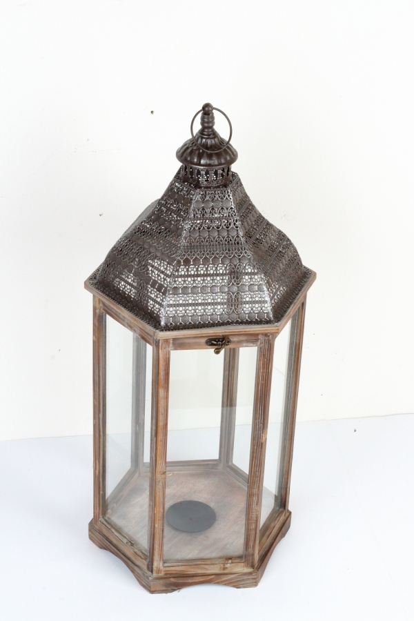 Lucerna šesťhranná 87cm 